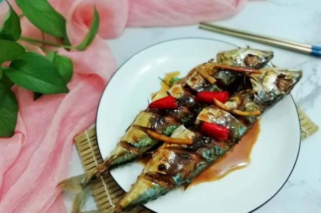 糖醋红烧鲅鱼