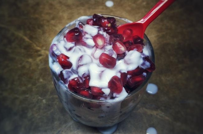 攀西突尼斯软籽石榴酸奶杯