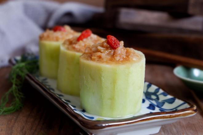 糯米肉酿瓠瓜盏