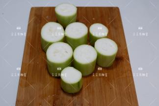 切成高矮差不多的圆柱形