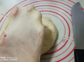 两个程序下来，面团已达出膜状态。