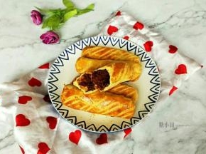香酥豆沙小点，快尝尝吧~
