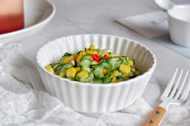 玉米黄瓜沙拉
