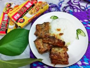 好吃的咖喱带鱼做好了