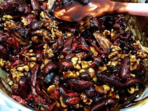 搅拌均匀后关火