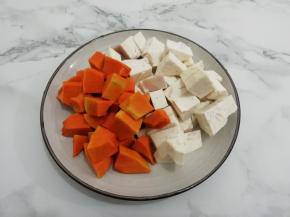 然后都切成适当的块