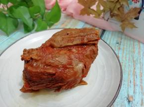 煮好的牛肉可以切成片