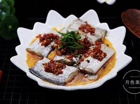 鲜美无比又营养的剁椒带鱼太好吃啦。