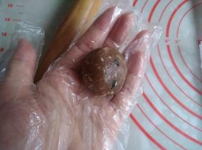 收口，搓圆