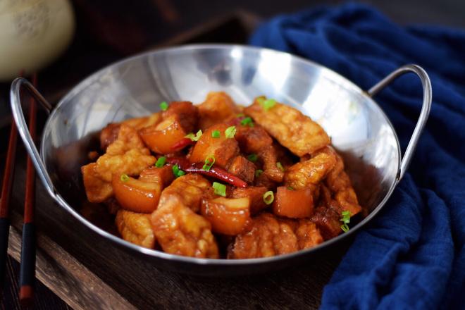 红烧肉炖豆腐