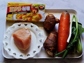 准备好所有的食材。