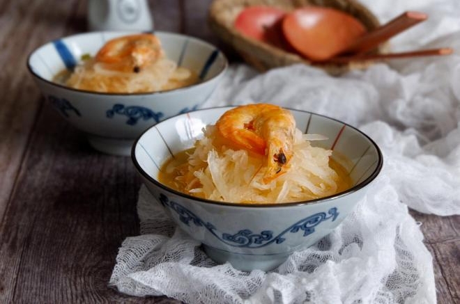 萝卜丝炖虾