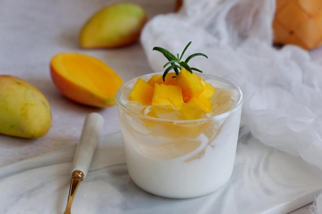 芒果酸奶冰粉粉