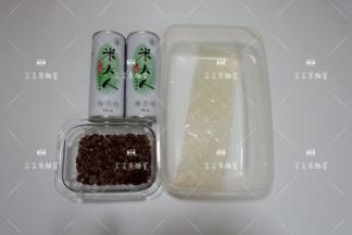 准备食材，米露我用的这款，无糖的