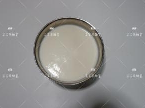 将剩余牛奶倒入，并且加入酸奶菌粉，继续搅拌50次以上，牛奶的用量在700-1000毫升之间，不建议超过1000毫升。