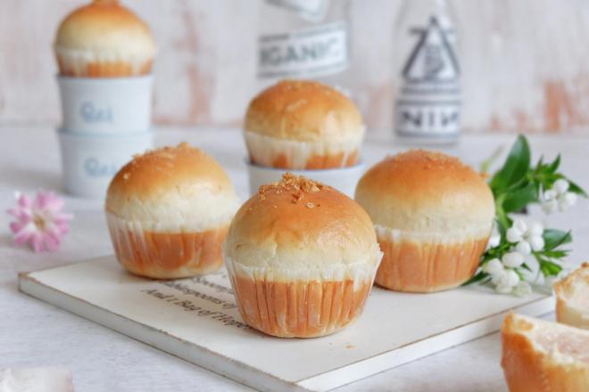 玫瑰糯米小面包