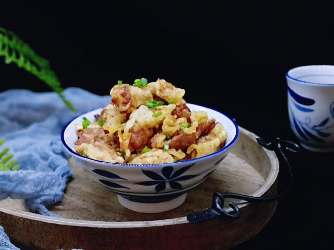 葱香椒盐小酥肉