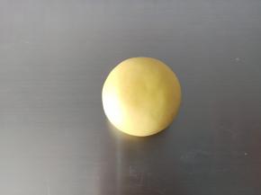 4.收口向下，滚圆
