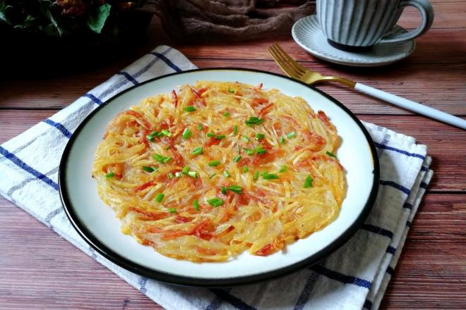 黄金芝士培根土豆饼