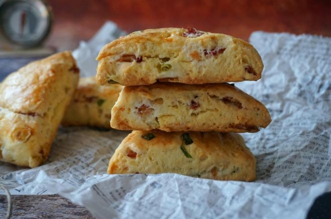 培根香葱咸司康