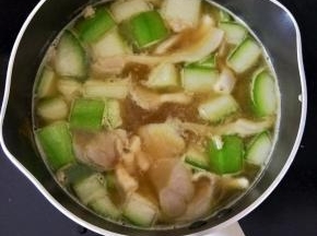 然后调到最小火。