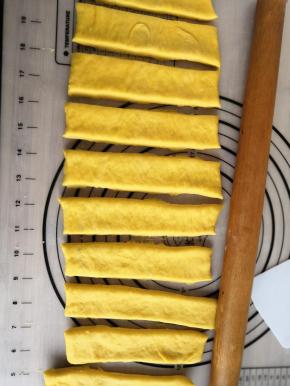 份切成大小均匀的小