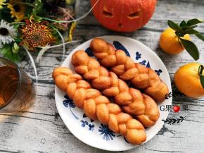 香喷喷的软麻花就做好了