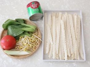 准备食材。