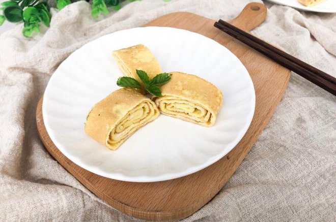 豆腐芝士鸡蛋卷