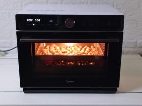 我用的是“美的 X6-348E微蒸烤一体机”，具体温度及时间请根据自家烤箱性能另定！