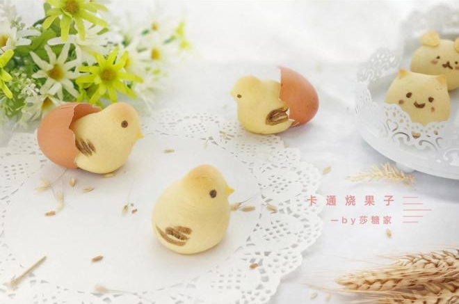 卡通烧果子