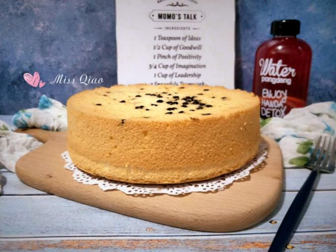 巧克力豆养乐多戚风（八寸）