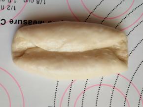 旋转180度用同样的方法折弯另外的三分之一将