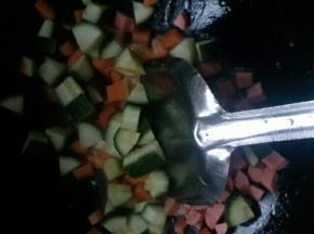 翻炒3~5分钟