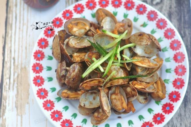 八宝酱炒蛤蜊