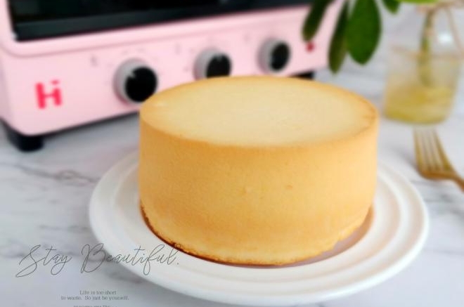 基础原味戚风蛋糕