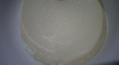 酵母放入水中融化