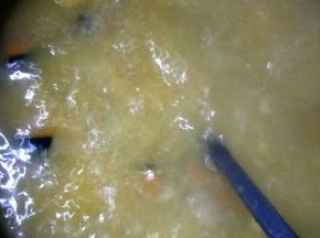 大火烧开转中小火再煮25分钟左右，即可。注意观察状态不要糊锅