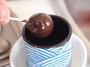 蘸取巧克力