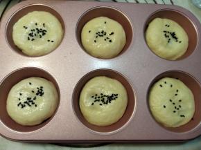 撒上少许芝麻。