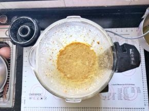 4、打成枣糊状。