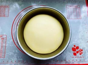 冷藏发酵10个小时，至面团2倍大即可取出。