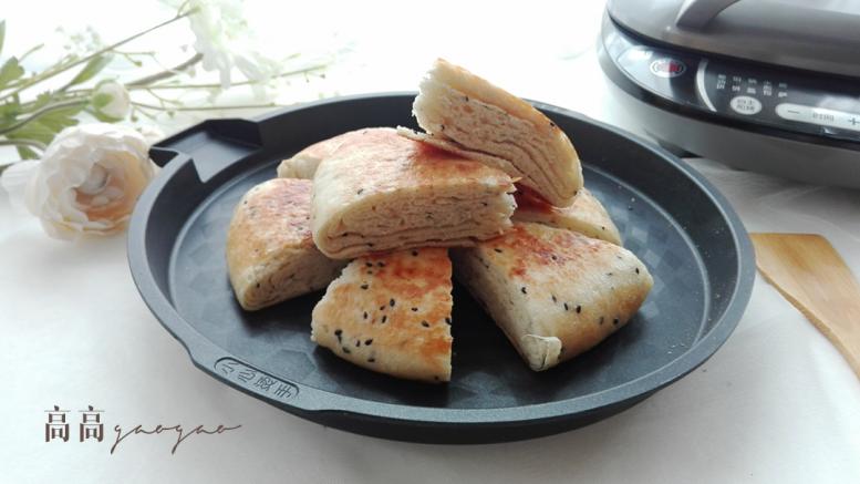 芝麻咸香千层饼
