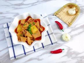 川香土豆烧排骨就做好啦