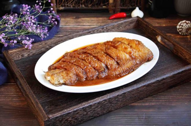 红烧鲽鱼