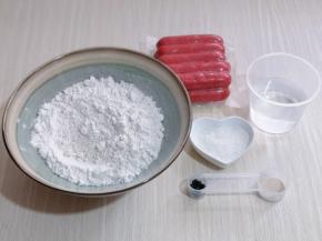 准备食材并称重！