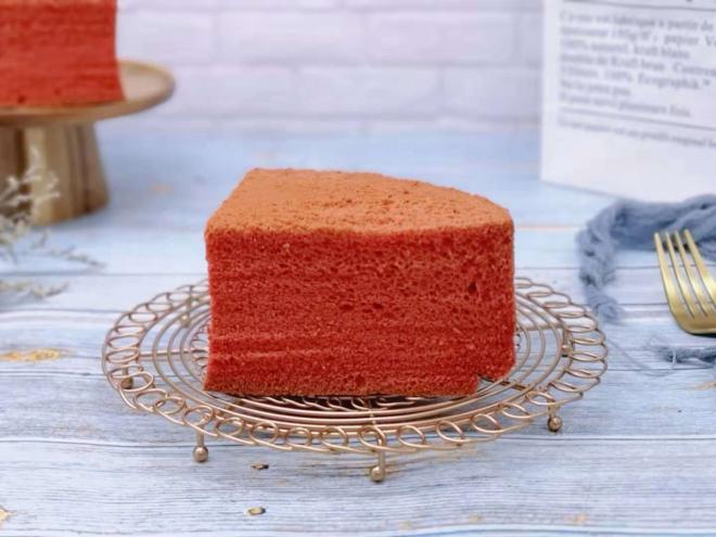 8寸红丝绒戚风蛋糕