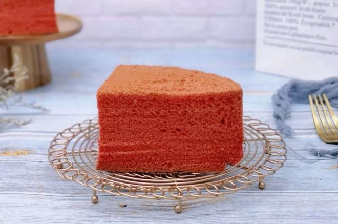 8寸红丝绒戚风蛋糕