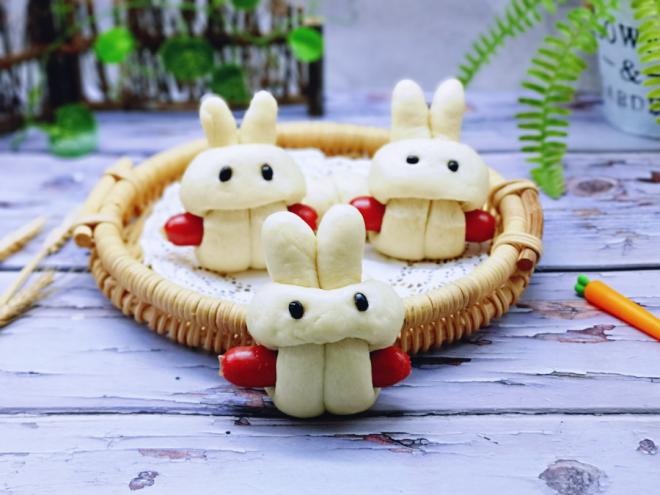 萌小兔热狗馒头