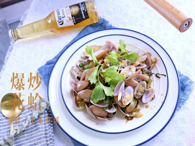爆炒花蛤